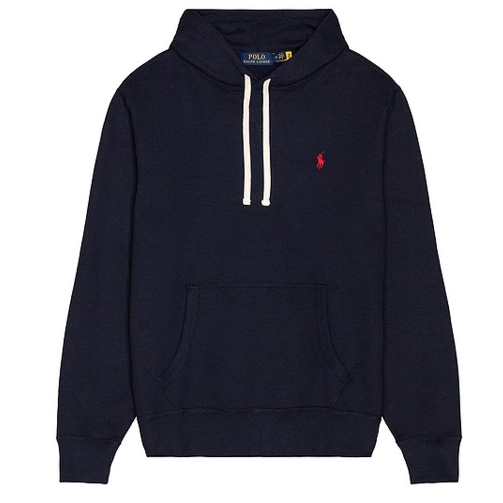 Polo Ralph Lauren Classic Blue Fleece Hoodie Size S